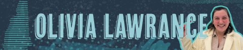 Intro banner for Olivia Lawrance